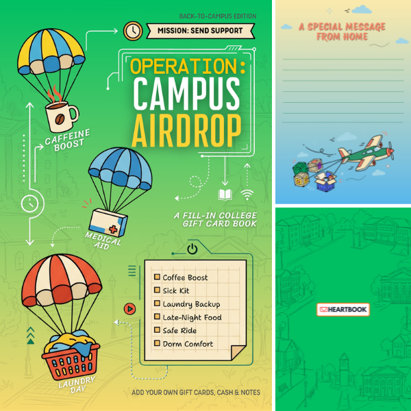 Operation Campus Airdrop - College Survival Gift Card Book