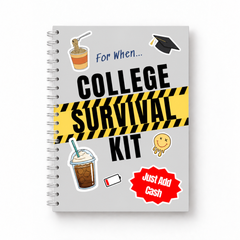 The 'For When...' College Survival Kit - Gift Card Book
