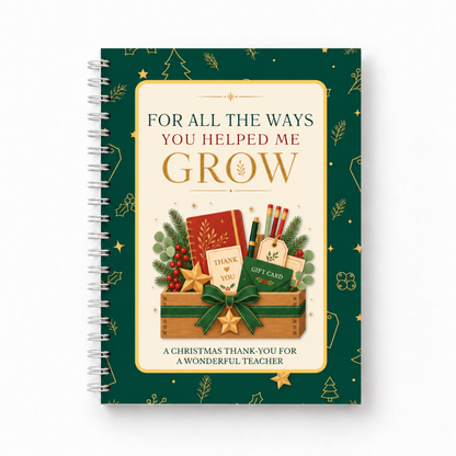 [For Teachers] Christmas Gift Card Book