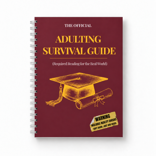 The Official Adulting Survival Guide - Gift Card Book