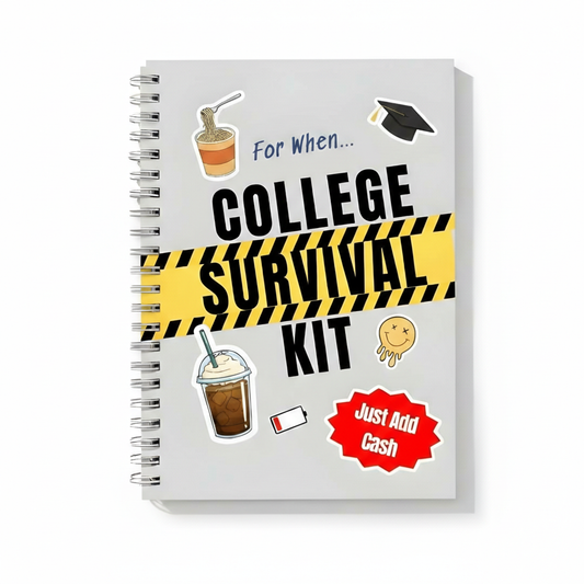 The 'For When...' College Survival Kit - Gift Card Book