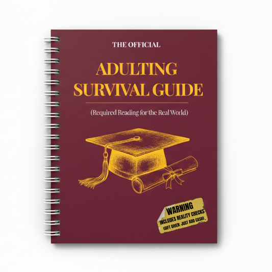 The Official Adulting Survival Guide - Gift Card Book