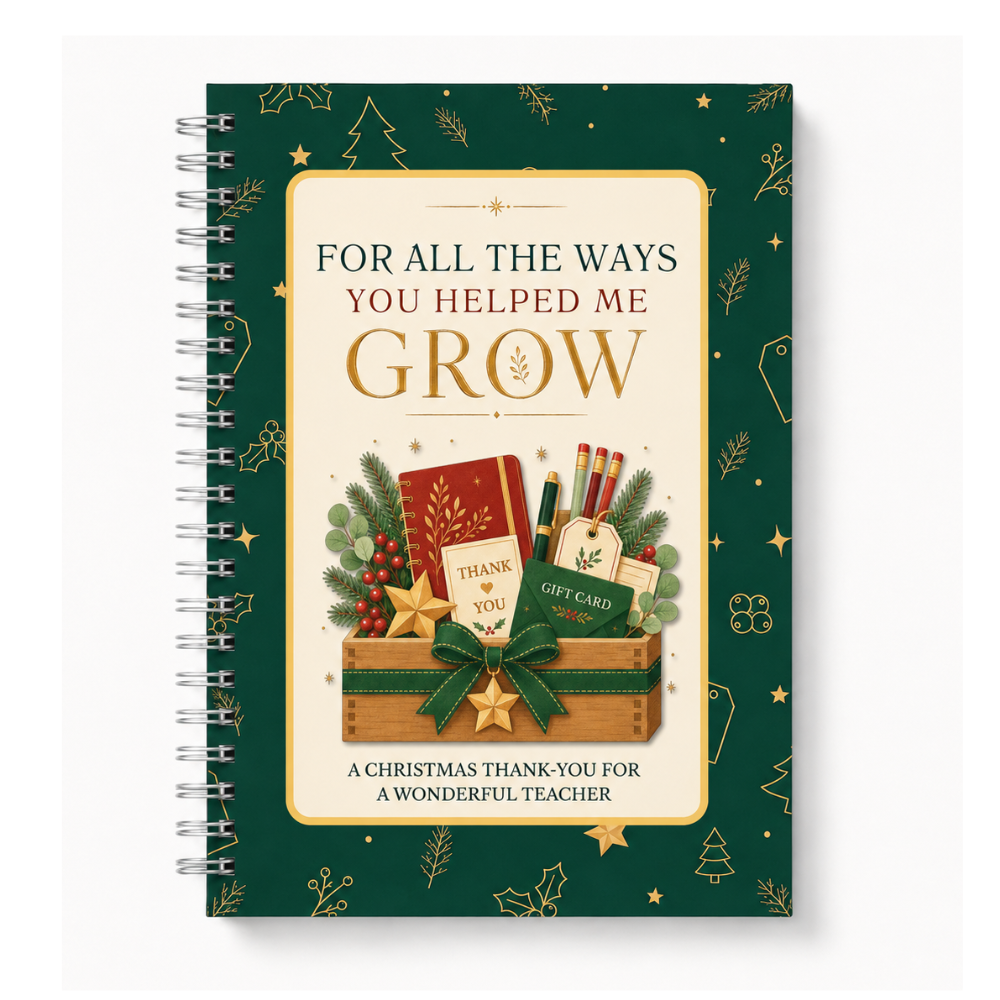 [For Teachers] Christmas Gift Card Book