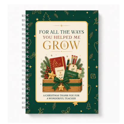 [For Teachers] Christmas Gift Card Book