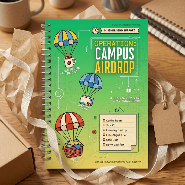 Operation Campus Airdrop - College Survival Gift Card Book