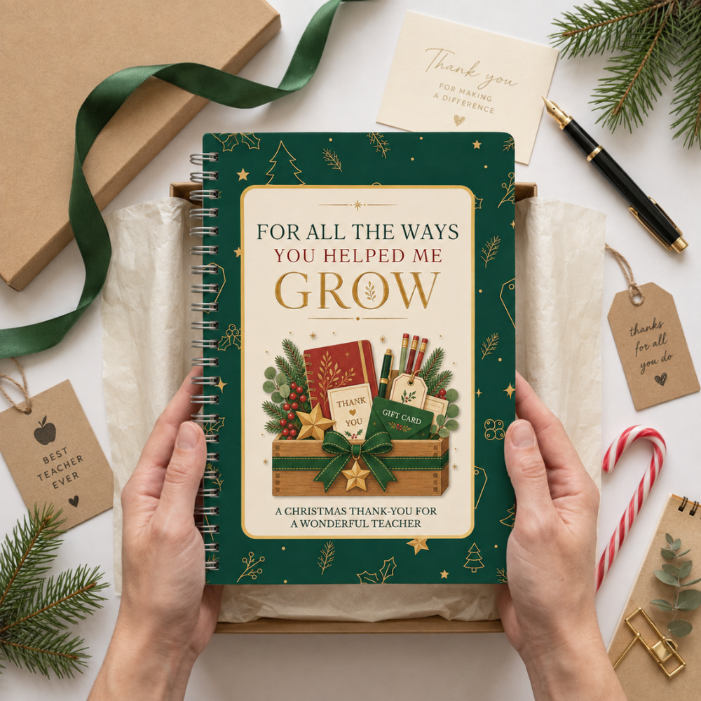 [For Teachers] Christmas Gift Card Book
