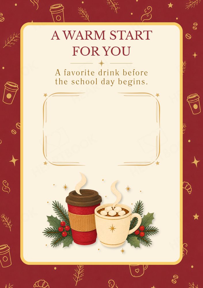 [For Teachers] Christmas Gift Card Book, page 5