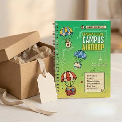 Operation Campus Airdrop - College Survival Gift Card Book