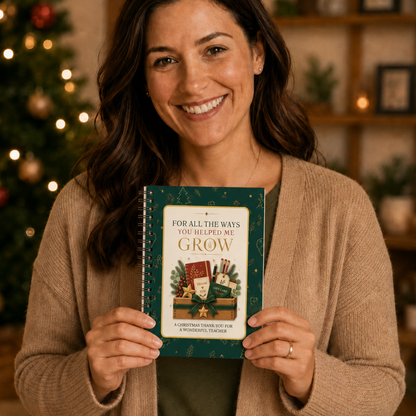 [For Teachers] Christmas Gift Card Book
