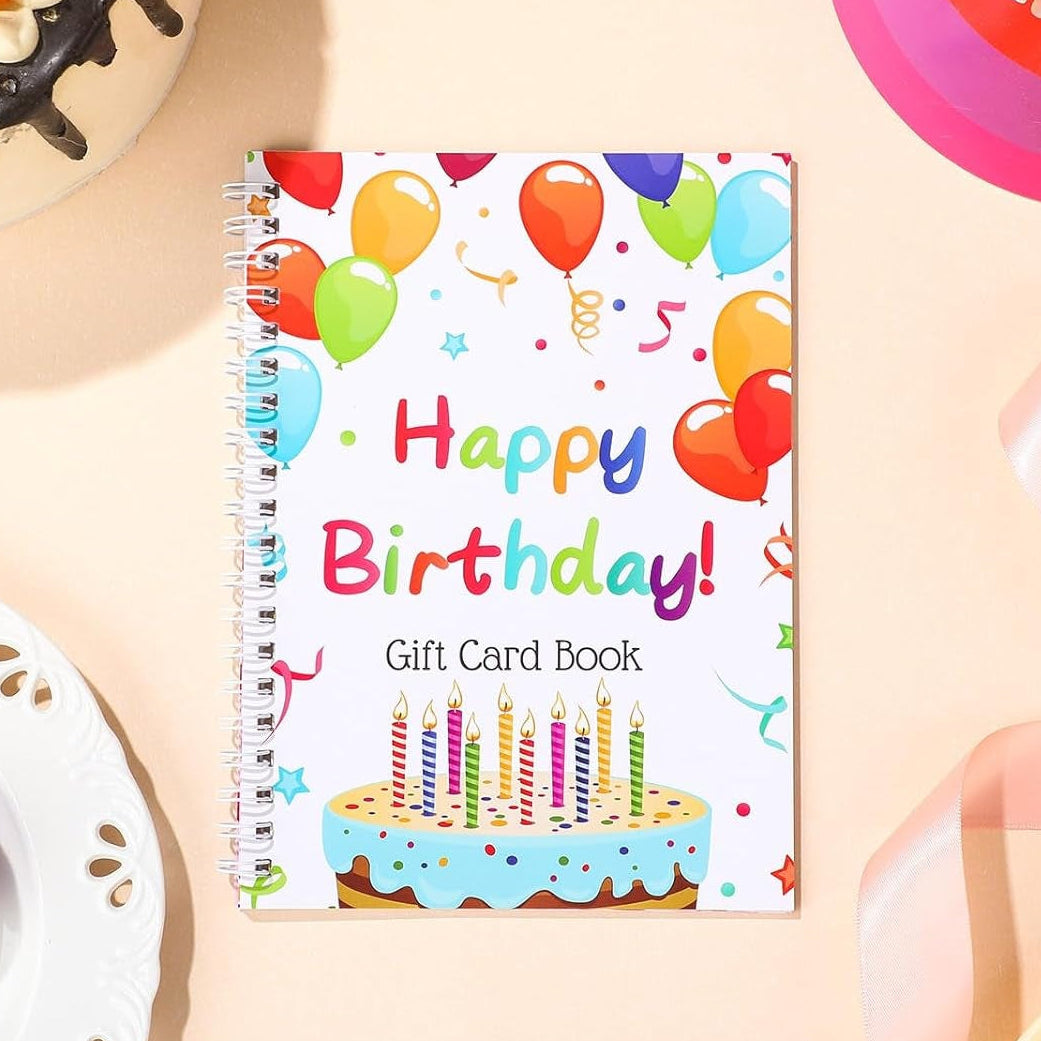 Birthday Gift Card Book