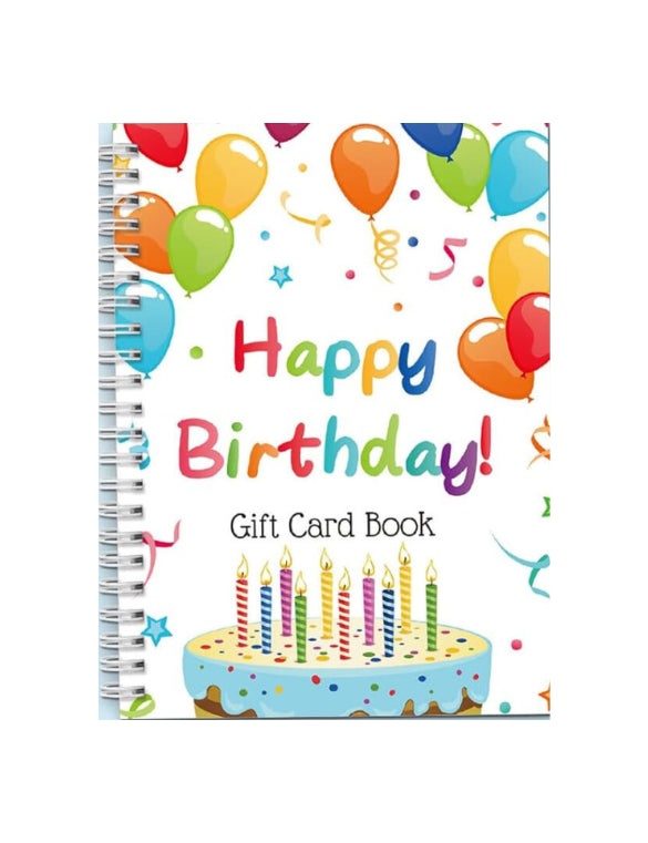 Birthday Gift Card Book