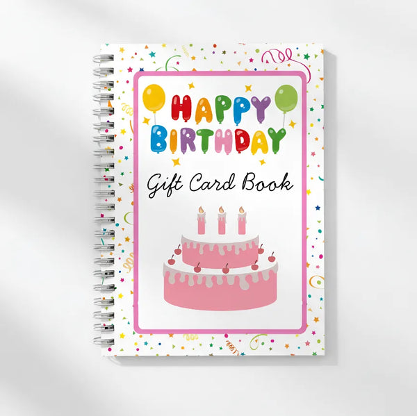Birthday Gift Card Book