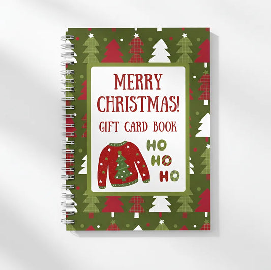 Christmas Gift Card Book