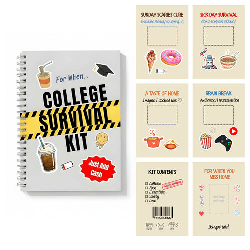 The 'For When...' College Survival Kit - Gift Card Book