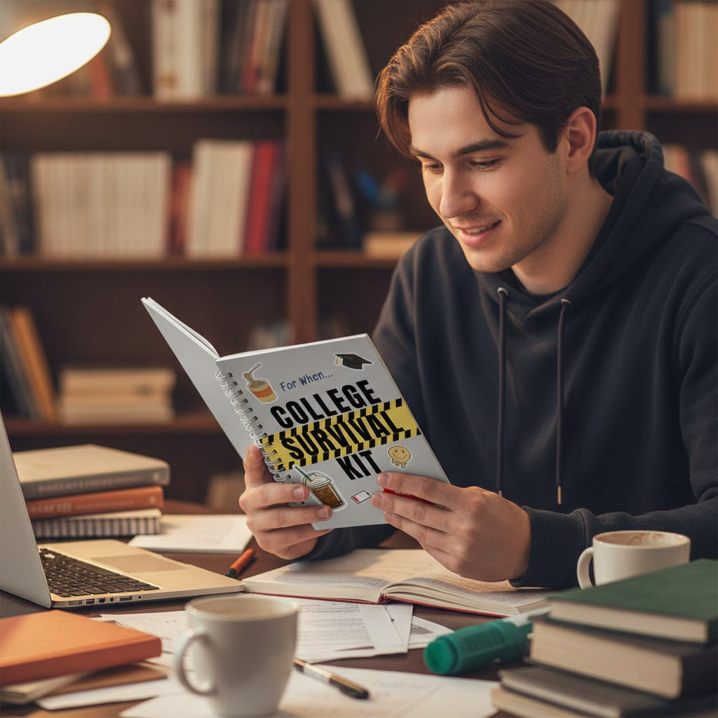 The 'For When...' College Survival Kit - Gift Card Book
