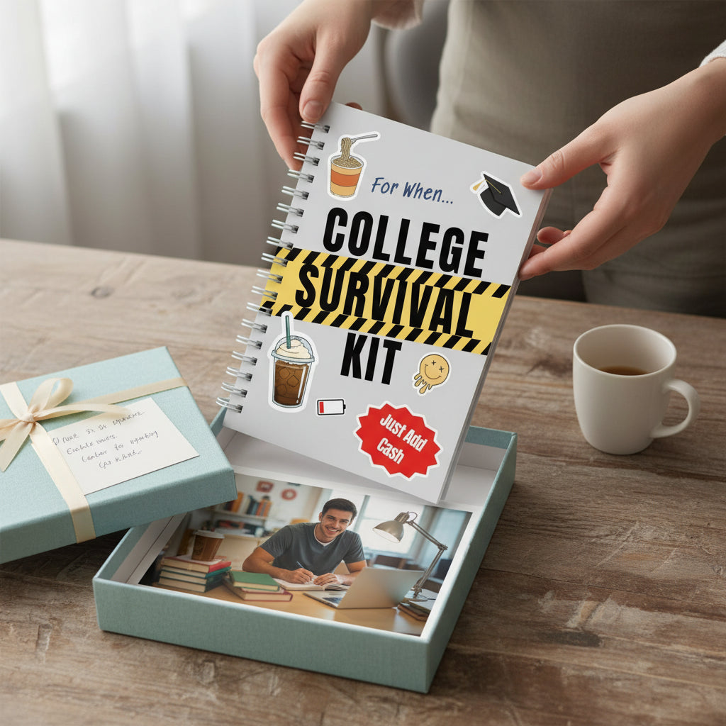 The 'For When...' College Survival Kit - Gift Card Book