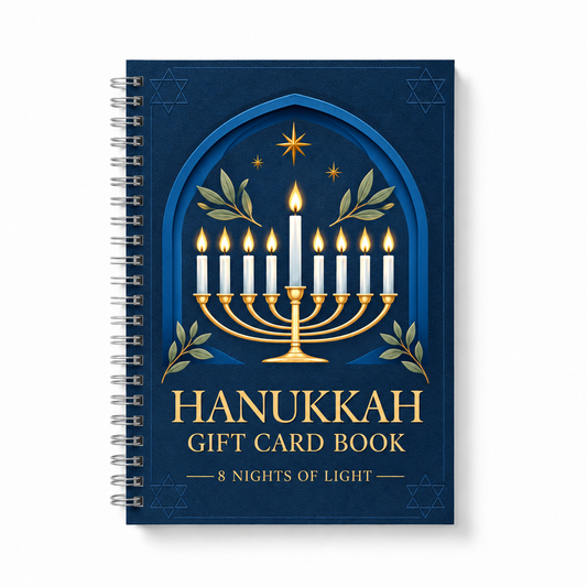 Hanukkah Gift Card Book — Eight Little Surprises