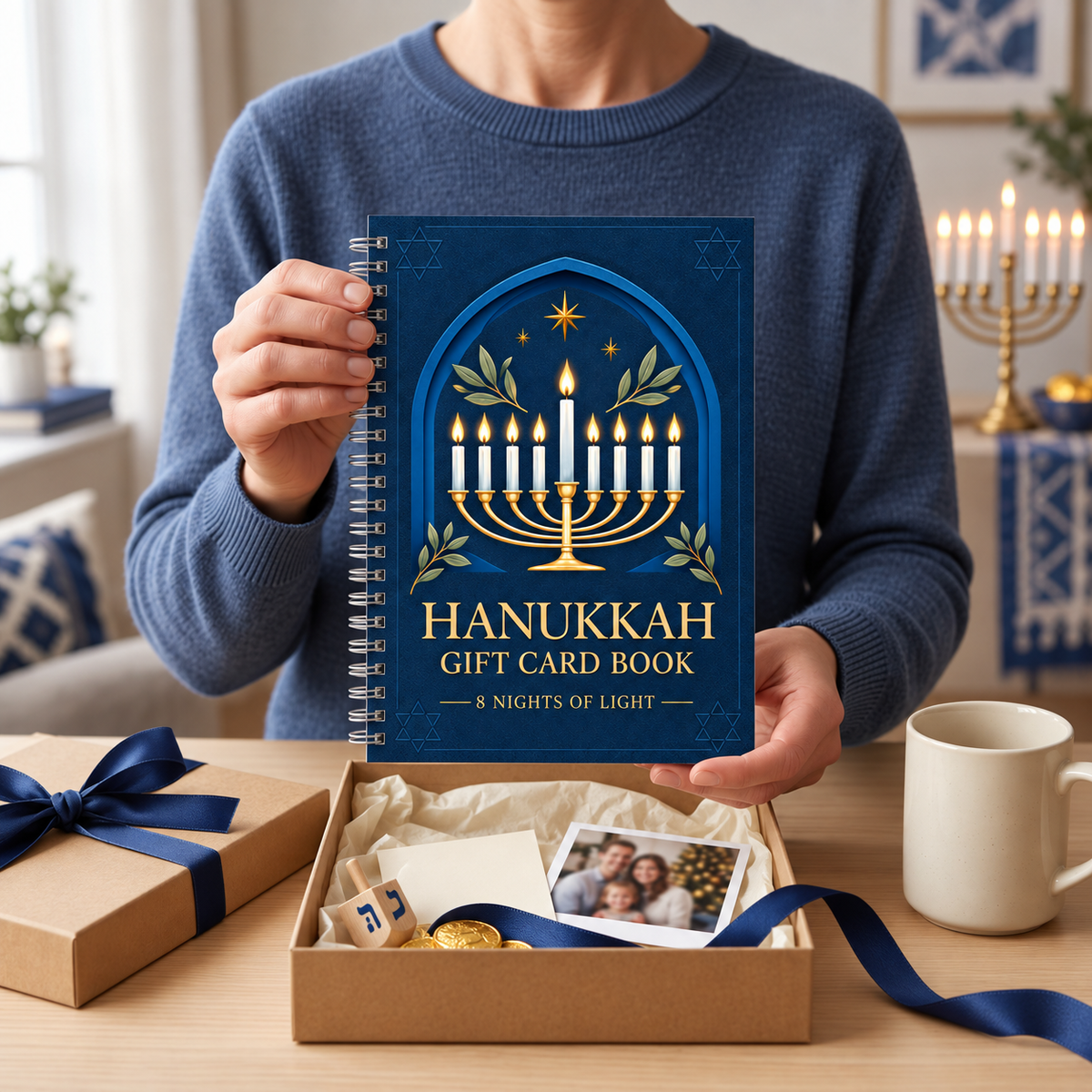 Hanukkah Gift Card Book — Eight Little Surprises