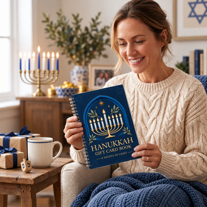 Hanukkah Gift Card Book — Eight Little Surprises