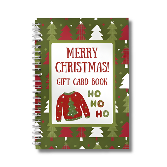 Christmas Gift Card Book