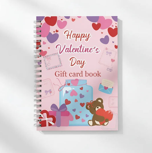 Valentine’s Day Gift Card Book