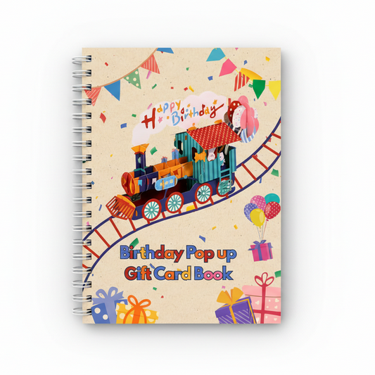 Birthday Pop-up Gift Card Book