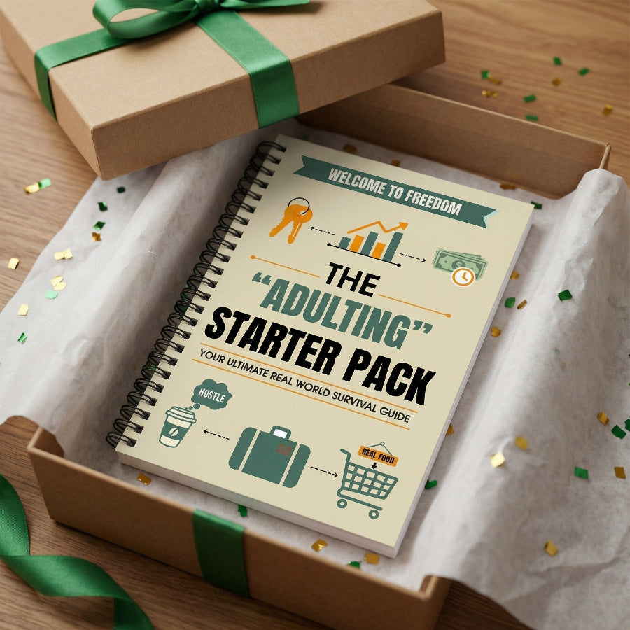 The "Adulting" Starter Pack - Gift Card Book